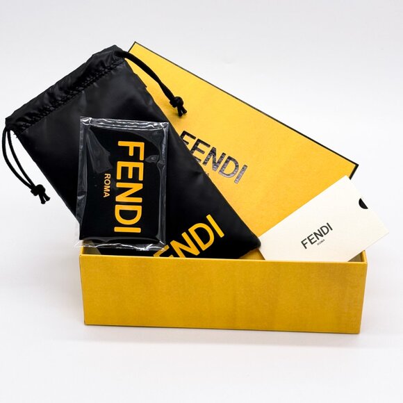 NEW FENDI FE40131I 20E SQUARE BROWN MEN SUNGLASSES FENDI - Picture 11 of 11